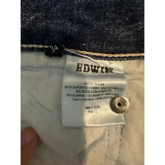 NWT Edwin‎ CAI Denim Short - Picture 7 of 8